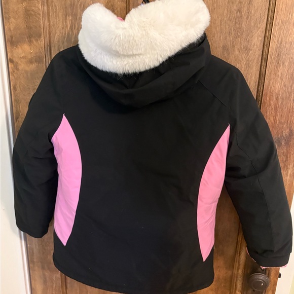Gerry Weber Black and Pink Puffer Jacket for Kids - Picture 2 of 9
